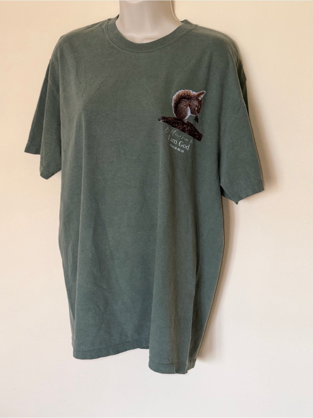Comfort Colors Praise The Lord Squirrel Tee Brand New - Picture 3 of 9